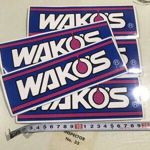 5枚セット ワコーズ ステッカー WAKO