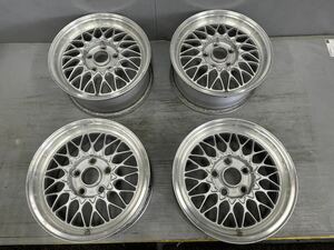 BBSアルミ 15インチ[商品番号6604] 15×6.5JJ ＋40 H5 センターキャップ欠品