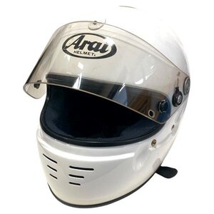 Arai/アライ フルフェイスヘルメット 59cm60cm Lサイズ GP-3K SFL バイク ホワイト