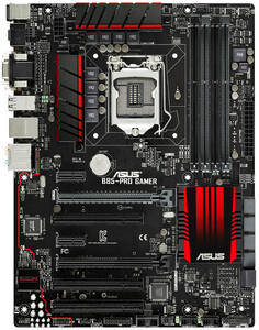 ASUS B85-PRO GAMER マザーボード Intel B85 LGA 1150 ATX 