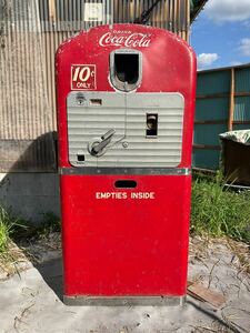 コカコーラ　アンティーク　自動販売機　　 COCA COLA VMC 27 COKE MACHINE ORIGINAL VENDORLATOR COOLS & WORKS ジャンク品