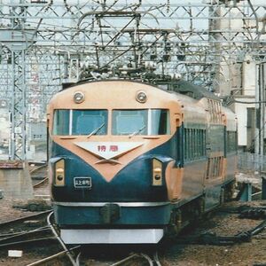 鉄道写真 ～ 近鉄 10100系 電車 ビスタカー2世 大阪上本町ゆき（89mm×89mm）