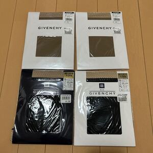 新品未使用　ジバンシー　GIVENCHY ガーターベルトストッキング　ゆったり大きめ　4足まとめ売り