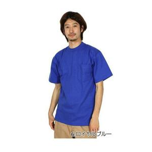 ☆ 6.ロイヤルブルー ☆ M Tシャツ メンズ ブランド 半袖 無地 シンプル CAMBER キャンバー ポケット付きTシャツ ヘビーウェイトTシャツ