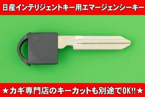 日産（ニッサン） スマートキー用エマージェンシーキー 　※ノート・エクストレイル・ジューク・セレナ・リーフ・スカイライン・キックス