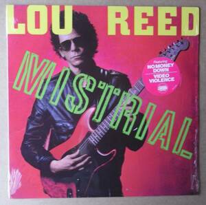 LOU REED「MISTRIAL」米ORIG [黒RCA] ステッカー有シュリンク美品