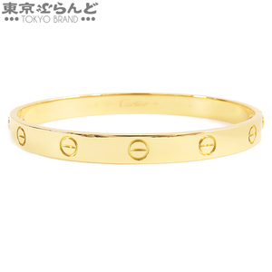 101744171 カルティエ CARTIER ラブブレス バングル イエローゴールド K18YG 18 ブレスレット レディース 仕上済