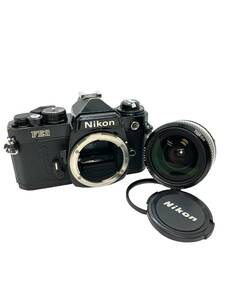 Nikon FE2 ニコン ブラック / NIKKOR Ai 28mm 3.5 一眼レフ //139401