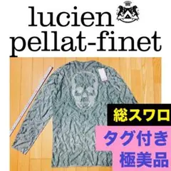 新品 lucien pellat-finet 総スワロ スカル Tシャツ XS