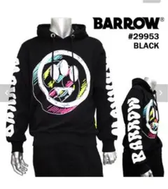 BARROW　メンズ　パーカー　BLACK　品番29953