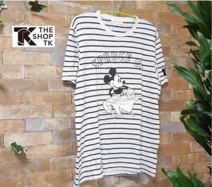 今なら安い！美品 THE SHOP TK 　ミッキーマウス　ボーダーTシャツ　 タケオキクチ