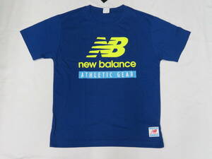 413　ニューバランス new balance Essentials Field Day NBロゴ Tシャツ青（2XL）