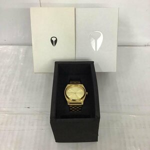 NIXON 表記無し ニクソン 腕時計 アナログ（クォーツ式） A045126 TIMTE TELLE ALL GOLD 箱有 Watch Analog (Quartz) 10097270