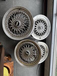 BBS　RS265　8J-17オフセット50　2本とRS264　7J-17オフセット45　2本　114.3　5穴