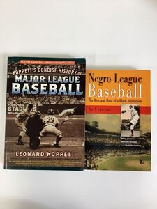 Negro League Baseball/MAJOR LEAGUE BASEBALL メジャーリーグの歴史 2冊セット アメリカ・プロ野球・大リーグ 洋書/英語【ta01d】