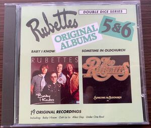 【CD】ルベッツ Rubettes オリジナルアルバム5&6 「Baby I know」「Sometime In Oldchurch」