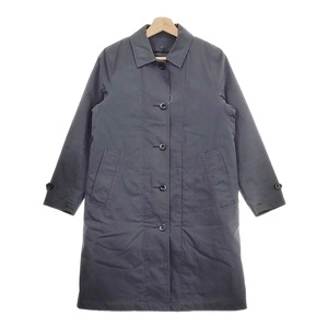 MHL. 595-7210505 PROOFED COTTON NYLON ダウンライナー付き ステンカラーコート チャコールグレー エムエイチエル 4-1207T 253457