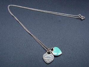 1円 TIFFANY＆Co ティファニー リターントゥティファニー ハートタグ SV925 ネックレス アクセサリー シルバー系 AW9406