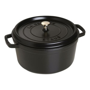 新品未使用　ストウブ STAUB 無水鍋 ピコ・ココット ラウンド 28cm ブラック 40500-281