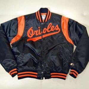 USA製 オリオールズ スターター スタジャン L 中綿ジャケット 90s ヴィンテージ starter　Baltimore Orioles