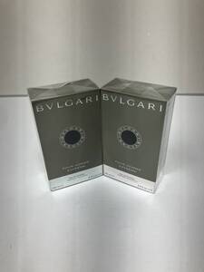 【58272.0115J】BVLGARI ブルガリ香水ブラック★希少廃盤レア★新品未開封２個セット★オードトワレ POUR HOMME EXTREME★100ｍl×２★