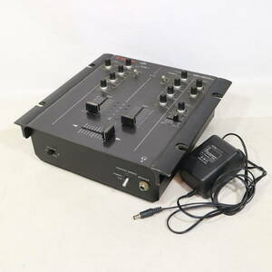 Vestax DJミキサー VMC-002XLu TUB オーディオインターフェイス内蔵 3バンドアイソレーター/XLR出力端子搭載 DJ 機材 音楽 中古