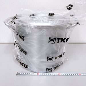 D099 未使用品　TKG アルミニウム　アルマイト加工　寸胴鍋