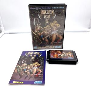 MD/メガドライブ/MEGA DRIVE/メガドラ/GOLDEN AXE Ⅱ/ゴールデンアックス2/G-4062/SEGA/ソフト/中古品/簡易的な動作確認済/ジャンク/73