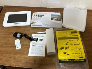 ゾックス 8インチ液晶デジタルフォトフレーム DS-DA801 ホワイト MP3対応 /AVI/MPG/MP4対応 / USBフラッシュメモリ