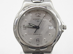 k70814-ap [送料650円]中古◇LONGINES ロンジン CONQUEST コンクエスト クォーツウォッチ 腕時計 L1 631 4 [158-250107]