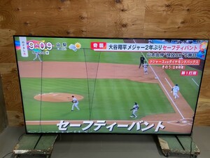 1円～SONY　ソニー　4K液晶テレビ　BRAVIA　ブラビア　XRJ-85X90K　2022年製　85V型　Google　TV　※一部配送不可エリアあり　6206B　