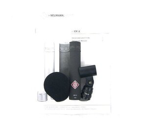 《大関質店》NEUMANN ノイマン アナログ出力ステージ付きモジュール式小型ダイアフラムマイクロフォン KK 184 nx + KM A nx 中古