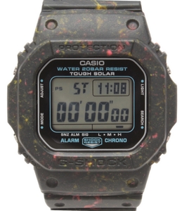 美品 カシオ 腕時計 G-5600BG-1JR G-SHOCK ソーラー ユニセックス CASIO