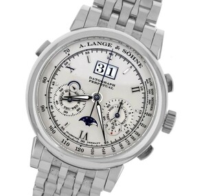 ★A.LANGE & SOHNE★A.ランゲ＆ゾーネ DATOGRAPH Perpetual ダトグラフ パーペチュアル　プラチナ最高級腕時計　希少美品！！入手困難！！