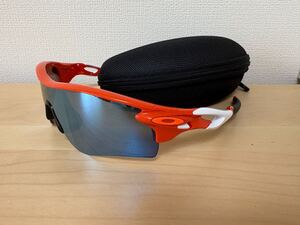 OAKLEY オークリー RADARLOCK　 レーダーロック　オレンジホワイト　カスタム　正規店購入品