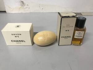 CHANEL シャネル　NO5　SAVON　EAU　DE TOILETTE　石けん　香水　セット