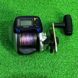 SHIMANO シマノ SLS 小船 800 リール 釣り具 液晶確認済み 動作未確認 現状品(E525)