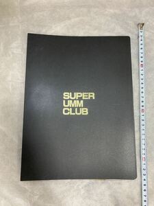 RCサクセション　公式ファンクラブ会報 クリアファイル　非売品 RC Succession official file holder 忌野清志郎　仲井戸麗市 うむクラブ