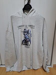 新品♪攻殻機動隊/GHOST IN THE SHELL 草薙&タチコマパーカーLサイズ