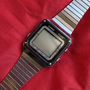 ★即決有★激レア！ビンテージ！限定 CASIO TC-500 TOUCH SENSOR CAL カシオ腕時計 動作未確認ジャンク扱い 昭和レトロ てデジタル腕時計