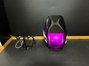 ZRX1200R 希少！ 美品！！ レオパルド 耐久カウル ビキニカウル フロントカウル Leopardo ZRX1100 ダエグ BEETモリワキ ヨシムラサーキット