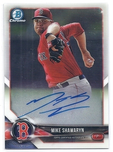 2018 Bowman Chrome Mike Shawaryn Auto