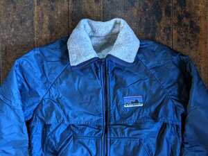 レア 70 s 初期 白 デカ タグ パタゴニア シェル シンチラ ジャケット ミリタリ ビンテージ patagonia パイル フリース グリセー ダスパー