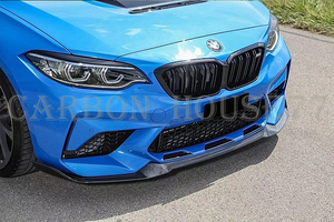 ★BMW F87 M2 コンペティション M2C〔後期〕 カーボン フロント リップ スポイラー CS型 2018-現行☆.