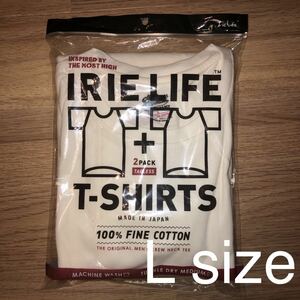 新品未開封 IRIE by IRIELIFE FINE COTTON Tシャツ 2枚パック