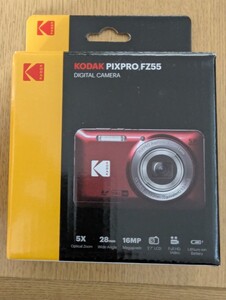 KODAK コダック コンパクトデジタルカメラ PIXPRO FZ55 デジカメ　レッド