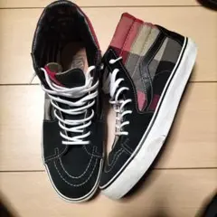 VANS オールドスクール　ハイ　チェック柄