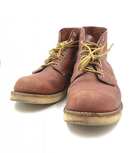 【中古】RED WING USA製 08年製 アイリッシュセッター 赤茶 US9　レッドウイング[240024477936]