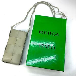 BOTTEGA VENETA ボッテガヴェネタ　ボディ　フォンポーチ　ショルダーバッグ　マキシイントレチャート　レディース　即決