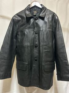 DOUBLE RL RRL 90s leather car coat ダブルアールエル カウハイド レザー カーコート レザージャケット ヴィンテージ